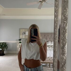 Zara Crisp White Tee